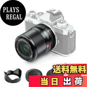 �y���������zVILTROX AF 33mm F1.4 Z STM �L�p�����Y APS-C�T�C�Y �j�R��Z�}�E���g�p���������Y ��AF�Ή� F1.4����a �y�� �_�炩���{�P�� �X�i�b�v ���i ���z ��i�B�e Zfc Z50 II Z50 Z30 �J�����ɓK�p �T�C