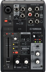 �y���������z�y����z���}�n YAMAHA ���C�u�X�g���[�~���O�~�L�T�[ 3m�}�C�N�P�[�u���Z�b�g 3�`�����l�� �z���C�g AG03MK2 W MC �F�F�u���b�N�A�T�C�Y�F1�� (x 1)