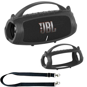�y���������zJBL Charge 5�|�[�^�u��Bluetooth�X�s�[�J�[�p�V���R���J�o�[�P�[�X�AJBL Charge 5�|�[�^�u��Bluetooth�X�s�[�J�[�A�N�Z�T���[�p�ی�X�L���P�[�X(�P�[�X�̂�) �F�F�u���b�N�P�[�X(Wi-Fi�o