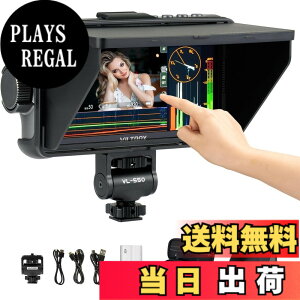 �y���������zVILTROX 5.5�C���` 1200nits �J���� �t�B�[���h���j�^�[ �^�b�`�X�N���[�� 4Kp30 HDMI �J���� ���j�^�[ DC-550 7�C���` DC-A1 �T�C�Y�FDC-550Pro