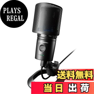 �y���������z�I�[�f�B�I�e�N�j�J AT2020USB-X �R���f���T�[�}�C�N �~���[�g�{�^���t�� ���ʒ��� �C���z���o�� �h���C�o�[�s�v �Q�[�~���O �z�M�p �}�C�N �e�����[�N/�X�g���[�}�[/�R���e���c