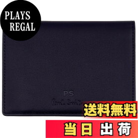 【送料無料】[ポールスミス] セット品/名入れ可 オンライン限定 パスケース 牛革 革 レザー メンズ ギフト プレゼント ケアクロス付き 843774 P040 色：ネイビー、サイズ：名入れなし