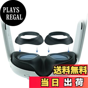 �y���������zLICHIFIT VR�����Y�v���e�N�^�[Meta Quest 3�Ή� 2in1 �����Y�t���[��/�ዾ�X�y�[�T�[ �ዾ��VR�����Y�ɏ����̂�h�� �����Y�X�N���b�`�h�~ ���h�~ �ߎ� �A�N�Z�T���[ �F�F�u���b�N