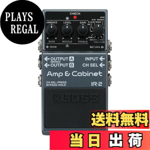 �y���������zBOSS/IR-2 Amp & Cabinet �A���v�V�~�����[�^�[ �L���r�l�b�gIR���[�_�[ �{�X IR2 �F�F�u���b�N///�z���C�g