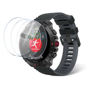 �y���������z�y3���Z�b�g�zPolar Grit X2 Pro �����K���X�t�B���� KONXISA �X�}�[�g�E�H�b�`�t�������K���X�t�B���� �����ߗ� �w��h�~ 9H�d�x �C�菝�h�~ ��U�h�~ Polar Grit X2 Pro �Ή� �����K���X�t