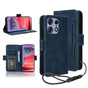 �y���������zMotorola Edge 50 Pro/50s pro �P�[�X �蒠�^ �F�F�u���[�A�T�C�Y�FMotorola Edge 50 Pro