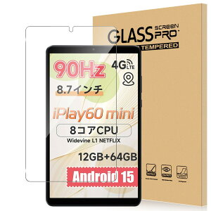 �y���������zFor Pad MO �t�B���� �����K���X �T�C�Y�FRedmi Pad SE 4G/iPlay 60 mini �Ή� �ی�t�B����