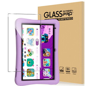 �y���������zFor Pad MO �t�B���� �����K���X �T�C�Y�FPlimPad Kids 10 �Ή� �ی�t�B����