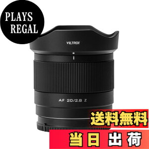 �y���������zViltrox AF �P�œ_�����Y �j�R�� Z�}�E���g �F�F�u���b�N�A�T�C�Y�FAF 20mmF2.8