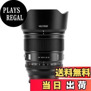 �y���������zViltrox AF �P�œ_�����Y �\�j�[E�}�E���g �F�F�u���b�N�A�T�C�Y�FAF 27mmF1.2