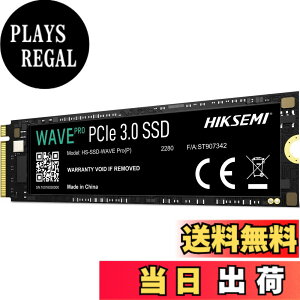 �y���������zHIKSEMI SSD M.2 2280 NVMe PCIe Gen3x4 3D TLC NAND �Q�[�~���OPC/�m�[�g�p�\�R���Ή� 5�N �T�C�Y�F512GB