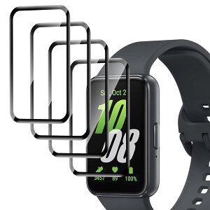 �y���������z�y4������zFor Samsung Galaxy Fit 3 �t�B���� PMMA�f�ލ̗p �S�ʕی� �Ռ��z�� �ی�t�B���� ���ߗ�99�� �y�� ���^�b�`�� ���� �e�͐� �_� �C�A�h�~ �������� �w��h�~ Greerass 3D�Ȗ�
