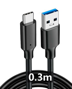 �y���������zTOMSING USB Type C �P�[�u�� USB A to USB C 3.2 3A/60W�}���[�d 10Gbps�����f�[�^�]�� ���ϋv �[�d�P�[�u�� for iPhone 16 / 15 /iPad Pro/MacBook/Galaxy/Xperia/���̑� Android �� USB-C�@��Ή� �F�F�u���b�N