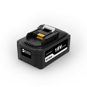 �y���������zDIGIFORCE �}�L�^ 18V/10.8V/14.4V/40V �o�b�e���[ �݊� BL1860B/BL1830B/BL1030B/BL1460B 10.0h/6.0Ah/3.0Ah ���{���[�J�[ ��e�� �|���@ �d���H��p �F�F�u���b�N�A�T�C�Y�F�y�P�i�z