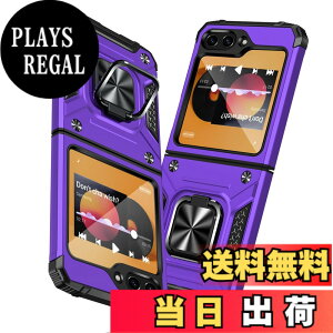 �y���������zTMUJWS Galaxy Z Flip6 5G �p�̃P�[�X �����O �Ռ��z�� �ϏՌ� TPU+PC�o���p�[ ��d�\�� �ČRMIL�K�i �S�ʕی� �ԍڃz���_�[�Ή� �C�菝�h�~ ����~�� �y�� ���^ �M�����N�V�[ �[�b�g �t��