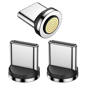 �y���������zMoKo Type-C �ϊ��A�_�v�^ �}�O�l�b�g�� L�� USB-C �ϊ��A�_�v�^ ���� ���C�z�� �}�O�l�b�g�ϊ��A�_�v�^�[ �f�[�^�]���� iPhone17/16/15/Switch/MacBook/iPad�Ȃ�TypeC�f�o�C�X�ɑΉ� �F�F3pack�A