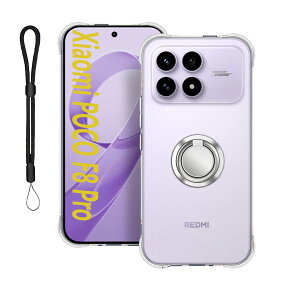 �y���������zXiaomi POCO F8 Pro 5G �p �P�[�X �ی�J�o�[ [HUKWIMO] TPU�� �\�t�g �_�炩����G�� �X�N���[�� & �J�����ی� �ϏՌ� ���^ �y�� �w��h�~ ��t�ȒP ���ϖh�~ Xiaomi POCO F8 Pro 5G �K�p [�N���A 