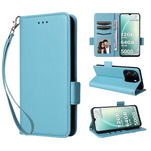 �y���������zFor Blackview WAVE 9C �p �P�[�X �J�o�[ Blackview WAVE 9C �蒠�^ ���z�^ �X�}�z�P�[�X KONXISA ���烌�U�[�[+TPU�f�� �v�̎��� �T�C�h�}�O�l�b�g�J�� �J�[�h���[ �X�^���h�@�\ �����Y�ی� 