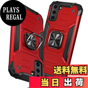 �y���������zTMUJWS Samsung Galaxy S21 �p�̃P�[�X �����O �Ռ��z�� �ϏՌ� TPU+PC�o���p�[ ��d�\�� �ČRMIL�K�i �S�ʕی�P�[�X ����h�~ �ԍڃz���_�[�Ή� �C�菝�h�~ ����~�� �y�� ���^ �T���X��