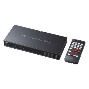 �y���������z�T�����T�v���C 4����1�o��HDMI��ʕ����ؑ֊� 4K/60Hz�Ή� SW-PHD41MTV �F�F�u���b�N