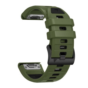�y���������z[SQHYWJ] 22mm 26mm ��F�V���R���E�H�b�`�o���h �ւ��x���g �͂ɓK�� GARMIN(�K�[�~��) Fenix 8 / Fenix 7X / Fenix 6X / Fenix 5X /Fenix 7/6/5 �p ���� �x���g �N�C�b�N�����[�X�u�����t�� �F�F�A