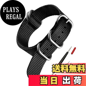 �y���������z[SQHYWJ] NATO ���v�o���h �i�C���� �ւ��x���g 18mm 20mm 22mm 24mm �r���v �o���h �F�F�V���o�[�o�b�N�� �u���b�N�A�T�C�Y�F20mm