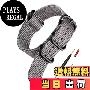 �y���������z[SQHYWJ] NATO ���v�o���h �i�C���� �ւ��x���g 18mm 20mm 22mm 24mm �r���v �o���h �F�F�u���b�N�o�b�N�� �O���[�A�T�C�Y�F24mm