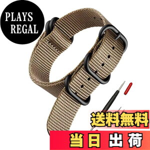 �y���������z[SQHYWJ] NATO ���v�o���h �i�C���� �ւ��x���g 18mm 20mm 22mm 24mm �r���v �o���h �F�F�u���b�N�o�b�N�� �J�[�L�F�A�T�C�Y�F20mm