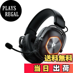 �y���������zBIGBIG WON HALO PRO �C���z��, BIGBIG WON ���C�����X �Q�[�~���O�w�b�h�Z�b�g 2.4G/Bluetooth/3.5mm�L��/Type-C�ڑ� �m�C�L�������� ���̉��� ��x�� �u�[���}�C�N�t�� �������K�i �F�F�u���b