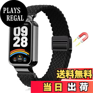 �y���������z[LanQii] �o���h �p�� Xiaomi Smart Band 9 Active/�p�� Xiaomi Redmi Smart Band 3 �Ή� �o���h �����x���g �i�C���� �o���h �҂ݍ��� ���C�z�����t�� �X�|�[�c�p �e�͐� �������i�K���� �_�� �h