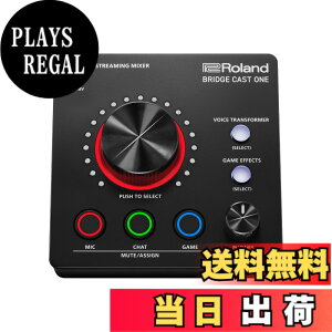 �y���������z���[�����h Roland/BRIDGE CAST ONE/�Q�[�~���ODAC�A���v/�I�[�f�B�I�C���^�[�t�F�[�X/�z�M/�Q�[�~���O�~�L�T�[/Mac/Windows / PS5 / �{�C�`�F��/�u���b�W�L���X�g ����/BRC-ONE �F�F�u���b�N