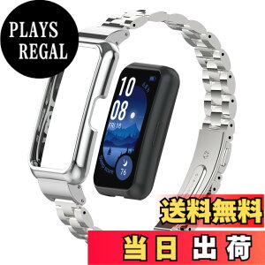 �y���������z[LanQii] �o���h Huawei Band 10 /Huawei Band 9 / 8 �Ή� �X�e�����X���^�� ������� �����o���h �N�C�b�N�����[�X�{�^�� �A�N�Z�T���[ �X�g���b�v �ւ��x���g ���f�B�[�X & �����Y �����x