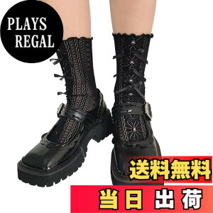 �y���������z[FASELE] �C�� �\�b�N�X���f�B�[�X �N���[�\�b�N�X �n�C�\�b�N�X ������ JK ���̎q ���{�� ���� ������ ���[�X �����^�[�\�b�N�X �ԕ� �� lolita �ʋ� �ʊw ���� �t�ďH 22-25cm �F