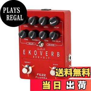 �y���������zFLAMMA Guitar Pedals Reverb Delay Modulation Preamp Cabinet Simulation Digital Stereo Electric Guitar Pedal �F�FRed