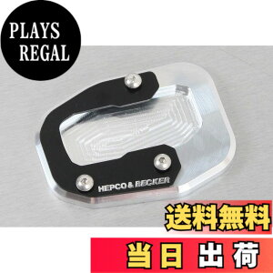 �y���������z�w�v�R&�x�b�J�[(Hepco&Becker) �T�C�h�X�^���h�G�����[�W�����g �Ԏ��p X-ADV (17-20)/CB1000HORNET/SP (25-) �V���o�[/�u���b�N 1�Z�b�g 4211999-0091 �F�F�V���o�[/�u���b�N