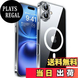 �y���������zCANSHN iPhone �p �P�[�X Magsafe�Ή� �J�������ӕی� ���C�����X�[�d �ϏՌ� �G�A�K�[�h�R�[�i�[ �����h�~ �w��h�~ �F�F�����A�T�C�Y�FiPhone 16 Plus �p (6.7 �C���`)