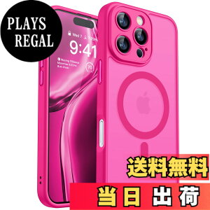 �y���������zCANSHN iPhone �p �P�[�X Magsafe�Ή� �J�������ӕی� ���C�����X�[�d �ϏՌ� �G�A�K�[�h�R�[�i�[ �����h�~ �w��h�~ �F�F�z�b�g�s���N�A�T�C�Y�FiPhone 16 Pro �p (6.3 �C���`)