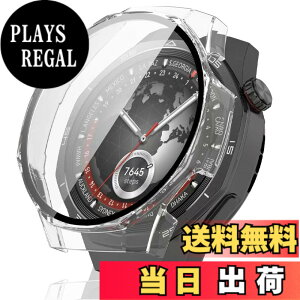 �y���������zAIYYXX AIYYXX HUAWEI(�t�@�[�E�F�C) WATCH GT 4 46mm �J�o�[ HUAWEI WATCH GT 4 46mm �P�[�X PC�f�� �J�o�[ �t�@�[�E�F�C WATCH GT 4 46mm �J�o�[ �K���X�t�B������̌^ �S�ʕی� ��d�\�� �h�o ���{ �F