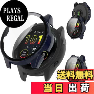 �y���������zAIYYXX For �K�[�~�� 265 �J�o�[ 3D ���p�G�b�W �����^ PC+�K���X�f�� ��̌^ garmin forerunner 265 �J�o�[ �Ή� �����ߗ� �L�Y�h�~ �w��h�~ �ȒP�Ɏ��t���E�� �S�ʕی� �P�[�X �F�F�u��
