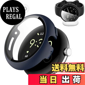 �y���������zAIYYXX For Google Pixel Watch 4 �P�[�X 41mm 45mm 3D���p�G�b�W �����^ PC+�K���X�f�� ��̌^ pixel watch 4 �P�[�X �Ή� �����ߗ� �L�Y�h�~ �w��h�~ �ȒP�Ɏ��t���E�� �S�ʕی� �J�o�[ (41mm,