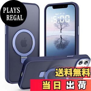 �y���������zAVETUL iPhone 12 mini �P�[�X iPhone 13 mini �P�[�X MagSafe�Ή� ���C�����X�[�d�Ή� �B���X�^���h �}�b�g �}�O�l�b�g���� �������� ����~�� �ČRMIL�K�i�ϏՌ� iPhone12mini�P�[�X �X�g���b�v