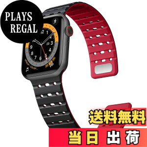 �y���������z[Bandletic] �A�b�v���E�H�b�`�p�� �o���h �}�O�l�b�g - �� ����Ȃ� �X�|�[�c�o���h�ʋC�� �h�� �y�� 2�F�f�U�C�� �����o���h �F�F�u���b�N���b�g�A�T�C�Y�F44/45/46/49/42mm(Series3)