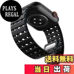 �y���������z[Bandletic] �A�b�v���E�H�b�`�p�� �o���h �}�O�l�b�g - �� ����Ȃ� �X�|�[�c�o���h�ʋC�� �h�� �y�� 2�F�f�U�C�� �����o���h �F�F�u���b�N�A�T�C�Y�F44/45/46/49/42mm(Series3)