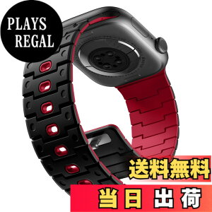 �y���������z[Bandletic]�A�b�v���E�H�b�`�p �o���h - Apple Watch�Ή��o���h N52���͎��Γ��� �y�ʃV���R���f�� �h���h�o ���g�����_���f�U�C�� 49mm/46mm/45mm/44mm/42mm/41mm/40mm/38mm �Ή� 5.5-8.3�C���`����