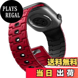 �y���������z[Bandletic]�A�b�v���E�H�b�`�p �o���h - Apple Watch�Ή��o���h N52���͎��Γ��� �y�ʃV���R���f�� �h���h�o ���g�����_���f�U�C�� 49mm/46mm/45mm/44mm/42mm/41mm/40mm/38mm �Ή� 5.5-8.3�C���`����