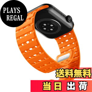 �y���������z[Bandletic] �A�b�v���E�H�b�`�p�� �o���h �}�O�l�b�g - �� ����Ȃ� �X�|�[�c�o���h�ʋC�� �h�� �y�� 2�F�f�U�C�� �����o���h �F�F�I�����W�A�T�C�Y�F44/45/46/49/42mm(Series3)
