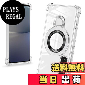 �y���������zbaodunwei Galaxy A25 5G �P�[�X �N���A �����O�t�� MagSafe�Ή� �}�O�l�b�g���� �c�����Ή� �A�W���X�^�u���X�^���h �l�p�G�A�N�b�V���� �ϏՌ� Galaxy A25 SC-53F SCG33 �J�o�[ �Ռ��z���|�P
