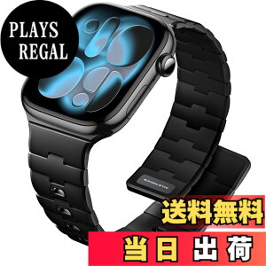 �y���������z[Bandletic] �A�b�v���E�H�b�`�p �o���h - N54���΃o���h �}�O�l�b�g���V���R�� �j�����p �X�|�[�c�p �y�� Series11/10/9/Ultra3/SE3/8/7/6/5/4/3/1�p �F�F�u���b�N�A�T�C�Y�F44/45/46/49/42mm(Series3)