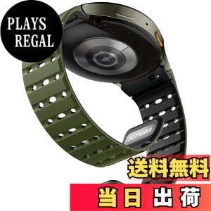 �y���������z[Bandletic] Galaxy watch 7 �o���h - �}�O�l�b�g�� Samsung�p 6/5/4 44mm 40mm/ FE/6 Classic 47mm 43mm/5 Pro 45mm/4 Classic�Ή� N52���� �ʋC�� ���y�� 2�F�f�U�C�� �F�F�O���[��/�u���b�N