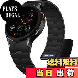 �y���������z[Bandletic] Galaxy watch 7 �o���h - �}�O�l�b�g�� Samsung�p 6/5/4 44mm 40mm/ FE/6 Classic 47mm 43mm/5 Pro 45mm/4 Classic�Ή� N54���� �ʋC�� ���y�� 2�F�f�U�C�� �F�F�u���b�N